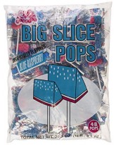 BIG SLICE BLUE RASPBERRY POPS - 48 CT.